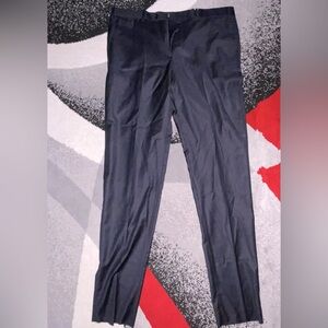 Armani Exchange Men's Straight Leg Solid Black Pants